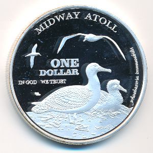 Vidway., 1 dollar, 2015