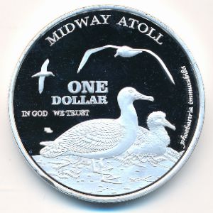 Мидуэй., 1 доллар (2015 г.)