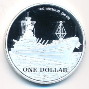 Окинава., 1 доллар (2016 г.)