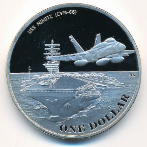 Диего-Гарсия., 1 доллар (2016 г.)