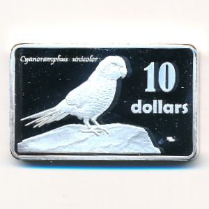 Острова Антиподов., 10 долларов (2017 г.)