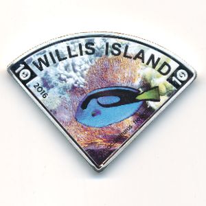 Willis Island., 10 dollars, 2016