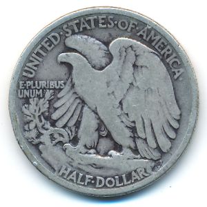 США, 1/2 доллара (1917 г.)