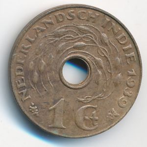 Нидерландская Индия, 1 цент (1939 г.)
