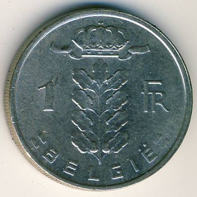 Бельгия, 1 франк (1980 г.)