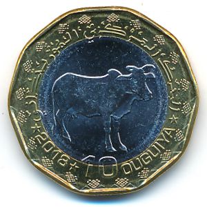 Мавритания, 10 угий (2018 г.)