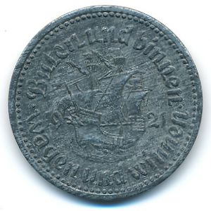 Бремен., 50 пфеннигов (1921 г.)