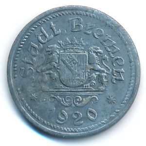 Бремен., 50 пфеннигов (1920 г.)