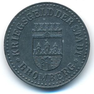 Бромберг., 10 пфеннигов (1919 г.)