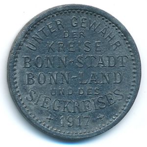 Бонн., 10 пфеннигов (1917 г.)