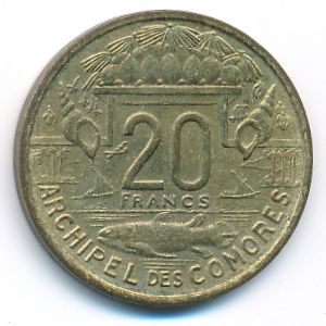 Коморские острова, 20 франков (1964 г.)