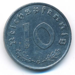 Третий Рейх, 10 рейхспфеннигов (1940 г.)