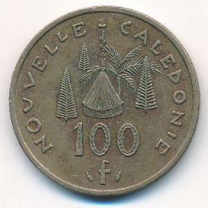 Новая Каледония, 100 франков (1976 г.)