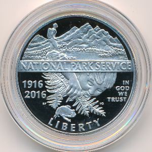 USA, 1/2 доллара, 2016