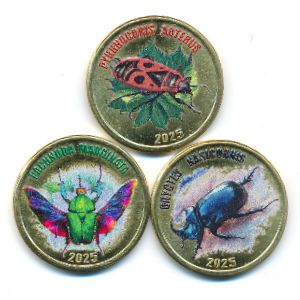 Остров Чайлд., Набор монет (2025 г.)