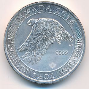 Канада, 8 долларов (2016 г.)