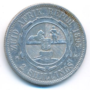 ЮАР, 2 шиллинга (1895 г.)