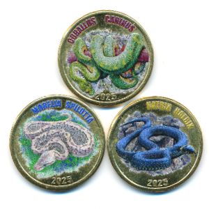 Остров Чайлд., Набор монет (2025 г.)