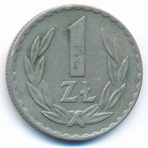 Польша, 1 злотый (1949 г.)