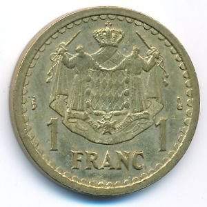 Монако, 1 франк (1945 г.)