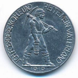 Дюрен., 25 пфеннигов (1919 г.)