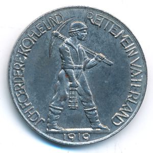 Дюрен., 25 пфеннигов (1919 г.)