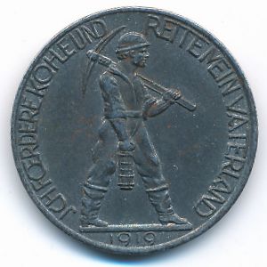 Дюрен., 25 пфеннигов (1919 г.)