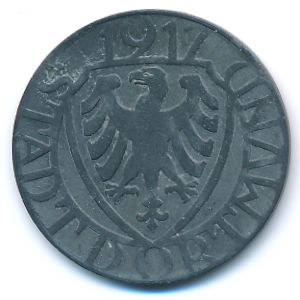 Дортмунд., 10 пфеннигов (1917 г.)