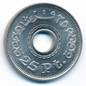 Египет, 25 пиастров (1993 г.)