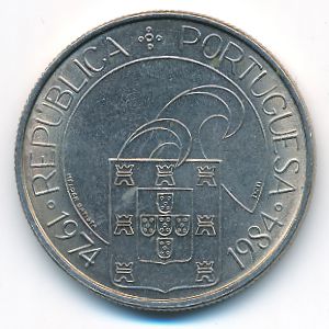 Portugal, 25 escudos, 1984