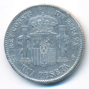 Испания, 1 песета (1903 г.)