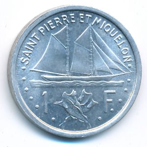Сен-Пьер и Микелон, 1 франк (1948 г.)