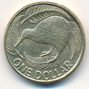 Новая Зеландия, 1 доллар (2013 г.)
