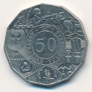 Австралия, 50 центов (2003 г.)