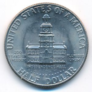 США, 1/2 доллара (1976 г.)