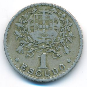 Португалия, 1 эскудо (1927 г.)