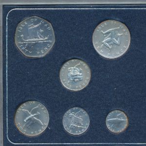 Остров Мэн, Набор монет (1976 г.)