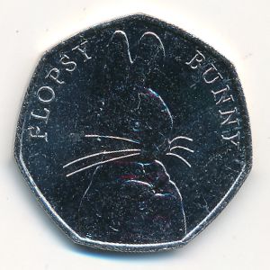 Great Britain, 50 pence, 2018