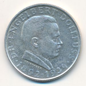 Австрия, 2 шиллинга (1934 г.)