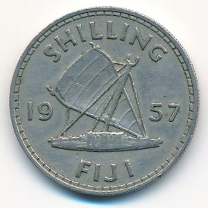 Фиджи, 1 шиллинг (1957 г.)