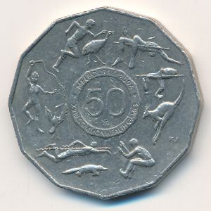 Австралия, 50 центов (2005 г.)