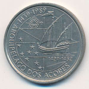 Португалия, 100 эскудо (1989 г.)
