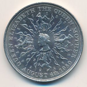 Great Britain, 25 new pence, 1980