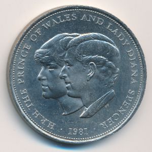 Великобритания, 25 новых пенсов (1981 г.)