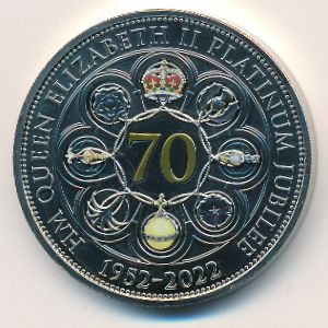 Guernsey, 5 фунтов, 2022