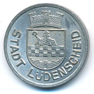 Люденшайд., 10 пфеннигов (1919 г.)