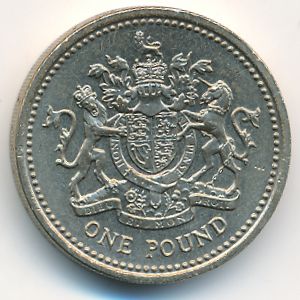 Великобритания, 1 фунт (1983 г.)
