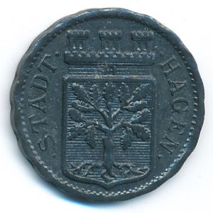 Hagen, 10 пфеннигов, 1917