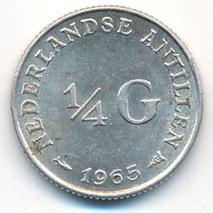 Антильские острова, 1/4 гульдена (1963 г.)
