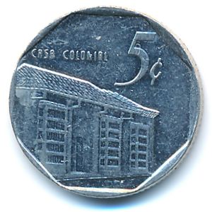 Куба, 5 сентаво (1994 г.)